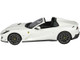 2019 Ferrari 812 GTS Convertible Avus White DISPLAY CASE Limited Edition 32 pieces Worldwide 1/18 Model Car BBR P18184E