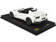 2019 Ferrari 812 GTS Convertible Avus White DISPLAY CASE Limited Edition 32 pieces Worldwide 1/18 Model Car BBR P18184E