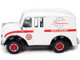 1950 Divco Delivery Truck Schwinn White Red Stripe 1/24 Diecast Model Car Autoworld AW24009