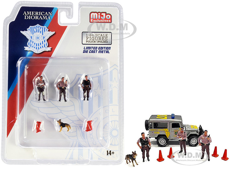 police k9 figurines