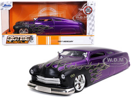 ミニカー 1/24 BTM 1951 Mercury Silver &amp; Red 626 Jada Big Time Muscle 1951 Mercury #626 Red & Silver 1/24