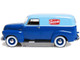 1952 Chevrolet 3100 Panel Delivery Truck Swensons Drive-In Dark Blue Light Blue Limited Edition 250 pieces Worldwide 1/43 Model Car Esval Models EMUS43085 C