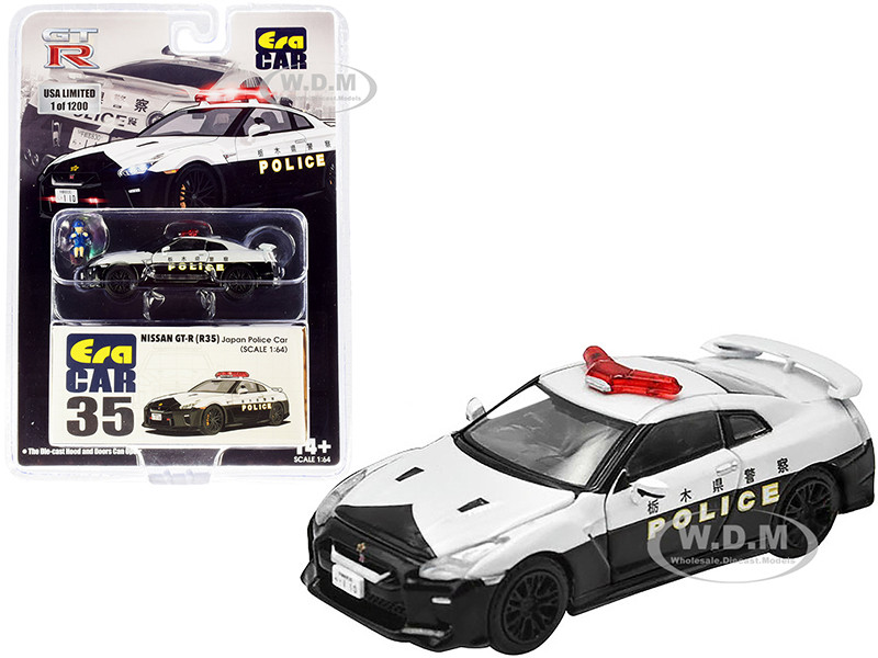 Amazon | EraCAR No.35 日産 GT-R（R35） Japan Police Car 栃木