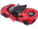 Ferrari SF90 Stradale Red Black Top 1/24 Diecast Model Car Bburago 26028