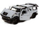 Hummer H2 Gray Extra Wheels Just Trucks Series 1/24 Diecast Model Car Jada 32310