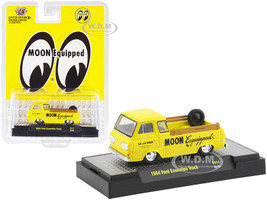 1964 Ford Econoline Pickup Truck Moon Equipped Bright Yellow Limited Edition 8250 pieces Worldwide 1/64 Diecast Model Car M2 Machines 31500-HS14