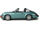Porsche 911 964 Carrera 4 Targa Turquoise Metallic Limited Edition 999 pieces Worldwide 1/18 Model Car GT Spirit GT805