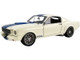 1965 Ford Mustang Shelby G.T.350R Street Fighter Cream Blue Stripes Limited Edition 534 pieces Worldwide 1/18 Diecast Model Car ACME A1801841 SF