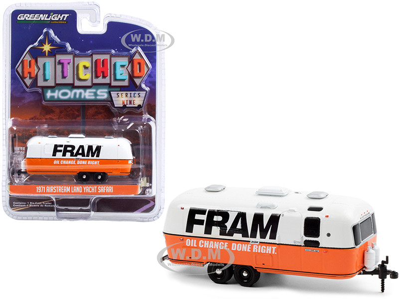 Greenlight 1:64 1972 Airstream Trailer Land Yacht Custom Wohnwagen Metal