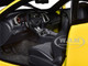 Dodge Challenger SRT Hellcat Widebody Yellow Jacket Satin Black Hood 1/18 Model Car Autoart 71737