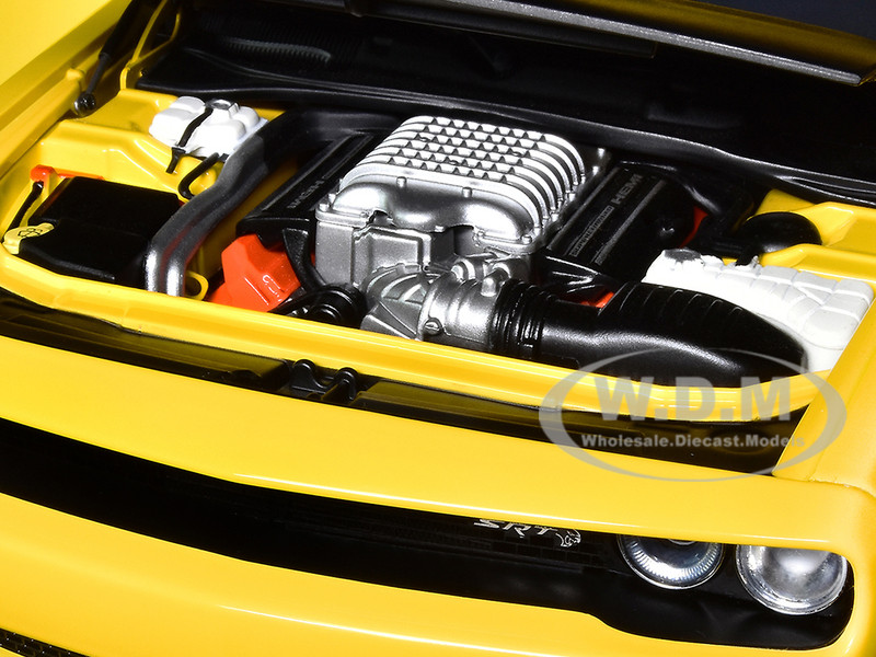 Dodge Challenger SRT Hellcat Widebody Yellow Jacket Satin Black