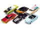 Street Freaks 2020 Set A 6 Cars Release 4 1/64 Diecast Model Cars Johnny Lightning JLSF018 A
