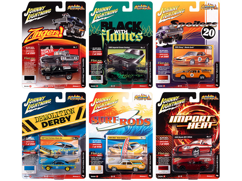 Johnny Lightning Working Trucks and SUVs 1:64 Diecast Cast.Select From Multiple.