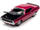 1970 Plymouth AAR Barracuda Moulin Rouge Red Black Stripes Hood Collector Tin Limited Edition 4540 pieces Worldwide 1/64 Diecast Model Car Johnny Lightning JLCT005 JLSP108 B