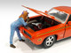 Retro Female Mechanic I Figurine 1/18 Scale Models American Diorama 38244