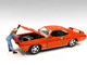 Retro Female Mechanic II Figurine 1/18 Scale Models American Diorama 38245