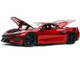 2020 Chevrolet Corvette Stingray C8 Candy Red Bigtime Muscle 1/24 Diecast Model Car Jada 32538