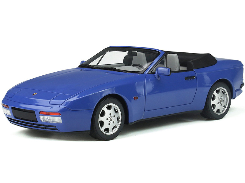 Porsche 944 Turbo S2 Convertible Maritime Blue Limited Edition 500 Pieces Worldwide 1 18 Model Car