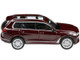 BMW X7 Ametrine Red Metallic 1/64 Diecast Model Car Paragon PA-55194