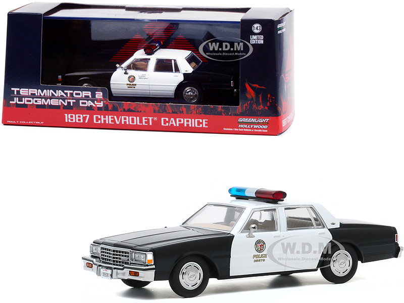 1987 Chevrolet Caprice Metropolitan Police Terminator 2 in 1:43 GreenLight 86582