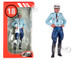 1975 1980 Michel French Police Motorcycle Officer Figurine 1/18 Scale Models Le Mans Miniatures 118036-P1