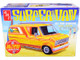 Skill 2 Model Kit 1977 Ford Econoline Surfer Van Two Surfboards 2-in-1 Kit 1/25 Scale Model AMT AMT1229 M