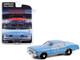 1977 Plymouth Fury Steel Blue Detective Rudolph Junkins' Christine 1983 Movie Hollywood Series Release 30 1/64 Diecast Model Car Greenlight 44900 B