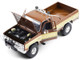 1982 GMC K-2500 Sierra Grande Pickup Truck Brown Gold Sides Fall Guy Stuntman Association The Fall Guy 1981 1986 TV Series 1/18 Diecast Model Car Greenlight 13560