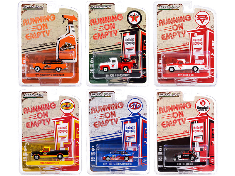 Greenlight 41040 Running on Empty Series 4 Set of 6 Diecast Cars 1 64 for sale online 
