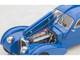 1938 Bugatti Type 57SC Atlantic Metal Wire Spoke Wheels Blue 1/43 Diecast Model Car Autoart 50947