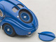 1938 Bugatti Type 57SC Atlantic Metal Wire Spoke Wheels Blue 1/43 Diecast Model Car Autoart 50947