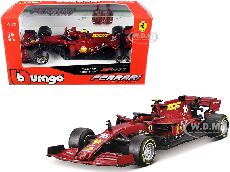 【期間限定お試し価格】 Charles #16 SF1000 Ferrari Leclerc F1 One Formula GP Tuscan 乗用車