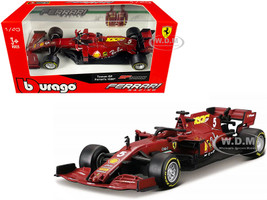 Ferrari SF1000 #5 Sebastian Vettel Tuscan GP Formula One F1 2020 Ferrari's 1000th Race 1/43 Diecast Model Car Bburago 36823 SV