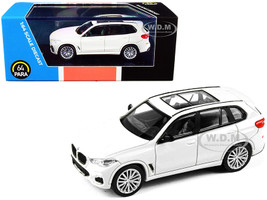 BMW X5 G05 Sunroof Mineral White 1/64 Diecast Model Car Paragon PA-55181