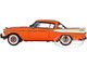 1957 Studebaker Gold Hawk Coppertone Orange White 1/18 Diecast Model Car Autoworld AW270