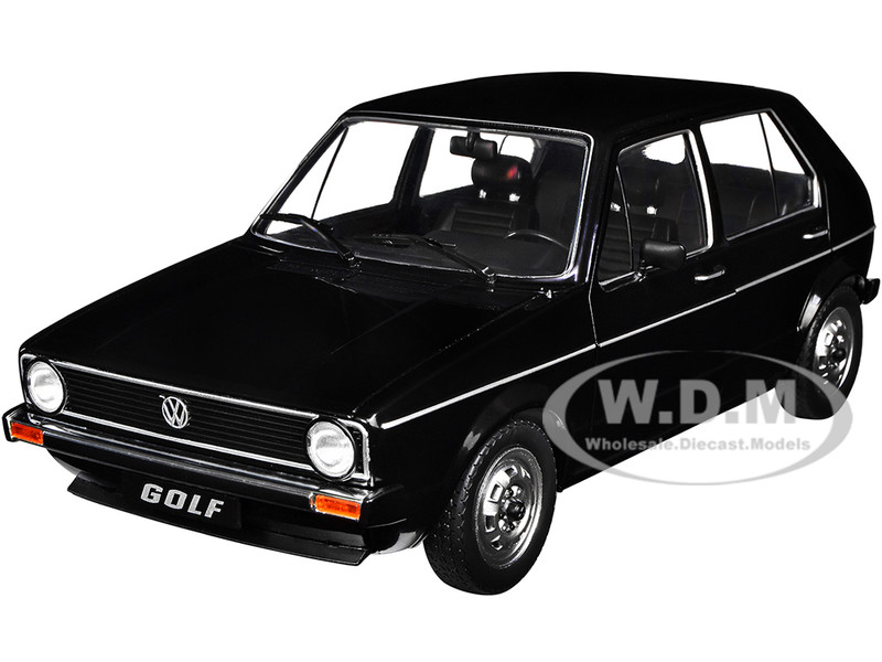 1983 Volkswagen Golf L Black 1/18 Diecast Model Car Solido S1800209