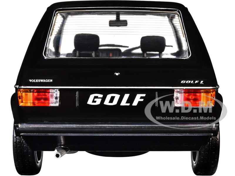 Volkswagen Golf L Black  Diecast Model Car by Solido