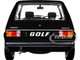 1983 Volkswagen Golf L Black 1/18 Diecast Model Car Solido S1800209