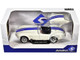 Shelby Cobra 427 S/C Convertible Wimbledon White Blue Stripes 1/18 Diecast Model Car Solido S1804906