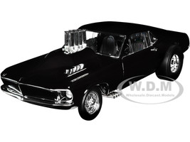 1969 Ford Mustang BOSS Gasser Show Stopper Triple Gloss Black Limited Edition 396 pieces Worldwide 1/18 Diecast Model Car GMP 18932