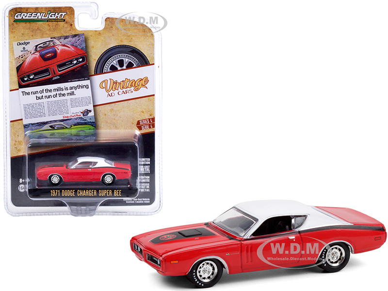1971 DODGE CHARGER SUPER BEE  1:64 SCALE  DIECAST COLLECTOR  MODEL CAR 