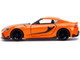 Toyota GR Supra Orange Black Stripes Fast & Furious 9 F9 2021 Movie 1/32 Diecast Model Car Jada 32016