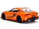 Toyota GR Supra Orange Black Stripes Fast & Furious 9 F9 2021 Movie 1/32 Diecast Model Car Jada 32016