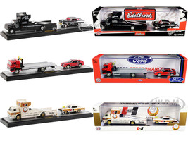 Auto Haulers Set of 3 Trucks Release 42 Limited Edition 7980 pieces Worldwide 1/64 Diecast Models M2 Machines 36000-42