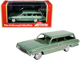 1962 Oldsmobile Dynamic Fiesta Wagon Willow Green Metallic Limited Edition 225 pieces Worldwide 1/43 Model Car Goldvarg Collection GC-038 B