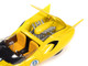 Shooting Star #9 Yellow Racer X Figurine Speed Racer Anime Series 1/18 Diecast Model Car Autoworld AWSS125