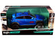 Lamborghini Urus #63 Roof Rack Blue Metallic Off-Road Series 1/24 Diecast Model Car Maisto 32533