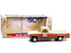 1983 GMC Sierra Classic 1500 Pickup Truck Cream Orange Brown Bottom 67th Annual Indianapolis 500 Mile Race Official Truck 1/18 Diecast Model Car Greenlight 13564