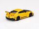 Nissan 35GT-RR Ver.1 LB-Silhouette WORKS GT RHD Right Hand Drive Yellow Carbon Hood 1/64 Diecast Model Car True Scale Miniatures MGT00182