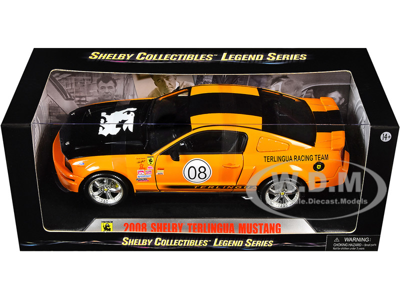 2008 Ford Shelby Mustang #08 Terlingua Orange Black Shelby